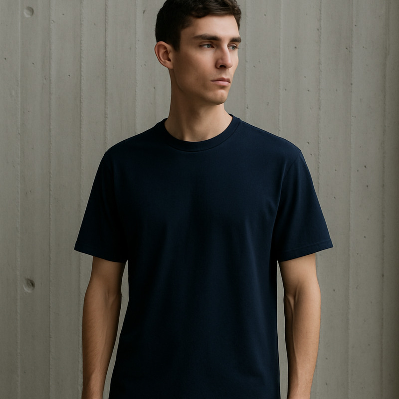 Remera Azul - Relaxed Fit