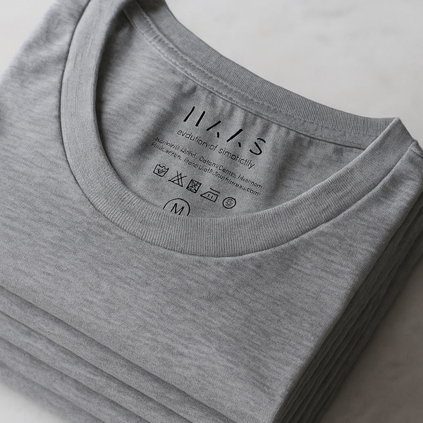 Remera Gris Melange - Classic Fit